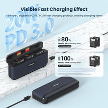 Load image into Gallery viewer, For DJI Action 4 / 3 aMagisn Fast Charge Charging Box Charger Sports Camera Accessories, For DJI Action 4 / 3