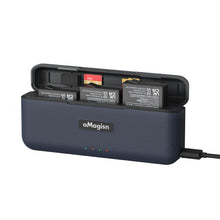 Load image into Gallery viewer, For DJI Action 4 / 3 aMagisn Fast Charge Charging Box Charger Sports Camera Accessories, For DJI Action 4 / 3