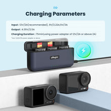 Load image into Gallery viewer, For DJI Action 4 / 3 aMagisn Fast Charge Charging Box Charger Sports Camera Accessories, For DJI Action 4 / 3