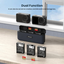 Load image into Gallery viewer, For DJI Action 4 / 3 aMagisn Fast Charge Charging Box Charger Sports Camera Accessories, For DJI Action 4 / 3