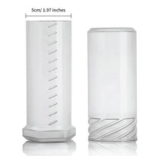Load image into Gallery viewer, Transparent Plastic Travel Beard Brush Storage Tube