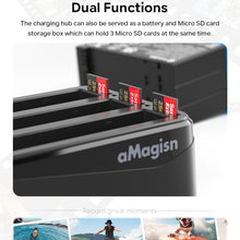 Load image into Gallery viewer, For Insta360 X4 AMagisn Battery Charger Charging Seat Camera Accessories, For Insta360 X4