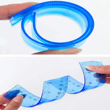 Load image into Gallery viewer, Soft Ruler Student Flexible Ruler Tape Measure Straight Ruler Office School Supplies, 20cm, 30cm