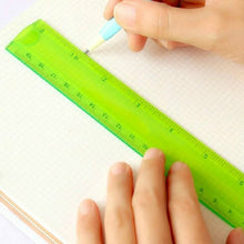 Load image into Gallery viewer, Soft Ruler Student Flexible Ruler Tape Measure Straight Ruler Office School Supplies, 20cm, 30cm