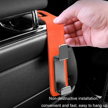 Load image into Gallery viewer, Car Multifunctional Hidden Hook Seat Back Storage Hook, Black, Gray, Orange