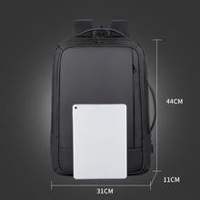 Load image into Gallery viewer, Expandable Business Waterproof Laptop Backpack With USB Port