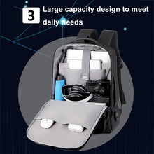 Load image into Gallery viewer, Expandable Business Waterproof Laptop Backpack With USB Port