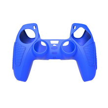 Load image into Gallery viewer, For PS5 Gamepad Silicone Protective Case Anti-Skid Soft Silicone Cover, White, Blue, Black, White+2 Hats, Blue+2 Hats, Black+2 Hats, White+8 Hats, Blue+8 Hats, Black+8 Hats