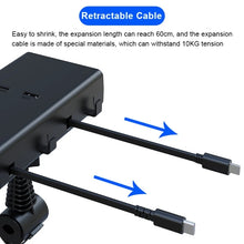 Load image into Gallery viewer, Car Cigarette Lighter Rear Seat Retractable Dual-Wire Charger, Car Charger