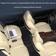 Load image into Gallery viewer, Car Cigarette Lighter Rear Seat Retractable Dual-Wire Charger, Car Charger