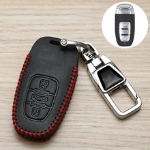 Load image into Gallery viewer, Car Folding Key Cover Multifunctional Keychain Anti-lost Number Plate, For Audi A, For Audi B, For Audi C, For Audi D