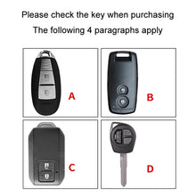 Load image into Gallery viewer, Car Key Cover Multifunctional Keychain Anti-lost Number Plate, For Suzuki A, For Suzuki B, For Suzuki C, For Suzuki D