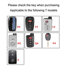 Load image into Gallery viewer, For Toyota Car Key Cover Multifunctional Keychain Anti-lost Number Plate, D4, F4, L4, M5, Q4, P4, X