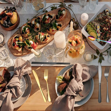 Load image into Gallery viewer, Portable Stainless Steel Cutlery Set Outdoor Picnic Knife And Fork Tool With Storage Bag, A Model Silver, A Model Gold, A Model Black, B Model Silver, B Model Gold, B Model Black, C Model Silver, C Model Black