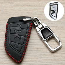 Load image into Gallery viewer, For BMW Car Key Cover Multifunctional Keychain Anti-Lost Number Plate, A, B, C, D, E, F