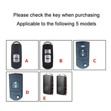 Load image into Gallery viewer, For Mazda Car Key Mover Multifunctional Keychain Anti-lost Number Plate, A, B, C, D, E
