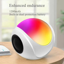 Load image into Gallery viewer, SY-688 TWS RGB Colorful Light Mini Card Bluetooth Speaker, SY-688 White
