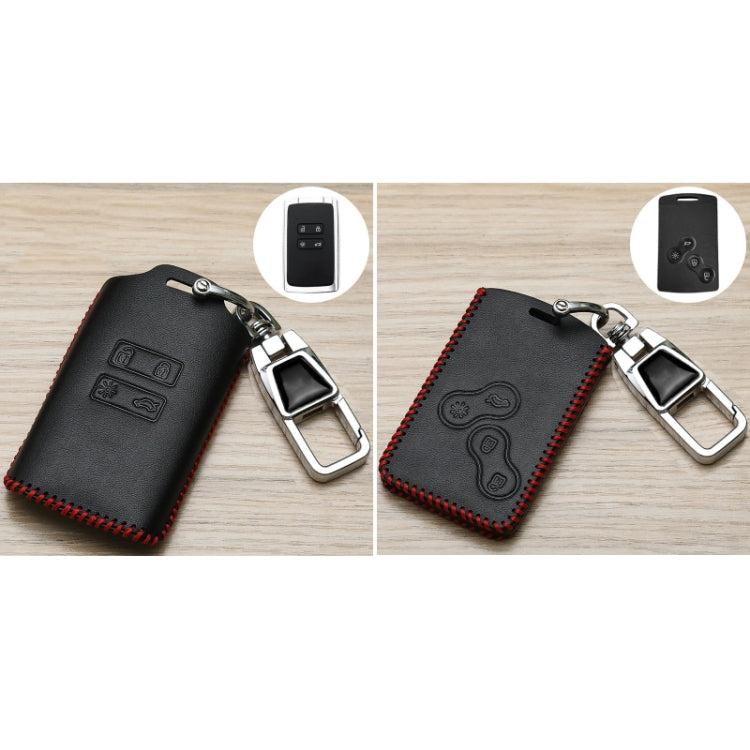 For Renault Car Key Cover Multifunctional Keychain Anti-lost Number Plate, A, B