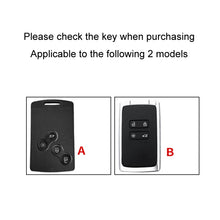 Load image into Gallery viewer, For Renault Car Key Cover Multifunctional Keychain Anti-lost Number Plate, A, B