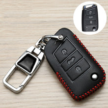 Load image into Gallery viewer, For Volkswagen Jetta Car Key Cover Multifunctional Keychain Anti-lost Number Plate, A, B, E, G