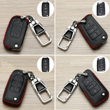 Load image into Gallery viewer, For Volkswagen Jetta Car Key Cover Multifunctional Keychain Anti-lost Number Plate, A, B, E, G
