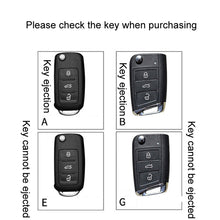 Load image into Gallery viewer, For Volkswagen Jetta Car Key Cover Multifunctional Keychain Anti-lost Number Plate, A, B, E, G