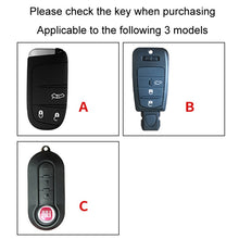 Load image into Gallery viewer, For Fiat Car Key Cover Multifunctional Keychain Anti-Lost Number Plate, A, B, C