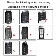 Load image into Gallery viewer, For Volkswagen Key Cover Multifunctional Keychain Anti-lost Number Plate, A, B, C, D, E, F, G, H