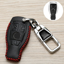 Load image into Gallery viewer, For Mercedes-Benz Car Key Cover Multifunctional Keychain Anti-lost Number Plate, A, B, C, E, F, G
