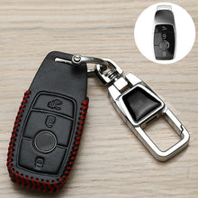 Load image into Gallery viewer, For Mercedes-Benz Car Key Cover Multifunctional Keychain Anti-lost Number Plate, A, B, C, E, F, G