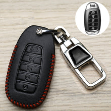 Load image into Gallery viewer, For Hyundai Car Key Cover Multifunctional Keychains Anti-lost Number Plates, A, B, C, D, E, F, G, H, H4, H5, I, J, J4, K, L