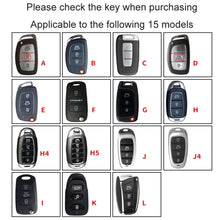 Load image into Gallery viewer, For Hyundai Car Key Cover Multifunctional Keychains Anti-lost Number Plates, A, B, C, D, E, F, G, H, H4, H5, I, J, J4, K, L