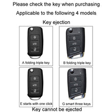 Load image into Gallery viewer, For Skoda Car Key Cover Multifunctional Keychain Anti-lost Number Plate, A, B, E, G