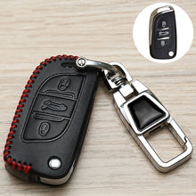 Load image into Gallery viewer, For Citroen Car Key Cover Multifunctional Keychain Anti-lost Number Plate, A, B, C, D