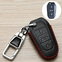 Load image into Gallery viewer, For Citroen Car Key Cover Multifunctional Keychain Anti-lost Number Plate, A, B, C, D
