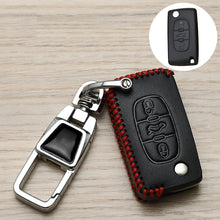 Load image into Gallery viewer, For Citroen Car Key Cover Multifunctional Keychain Anti-lost Number Plate, A, B, C, D