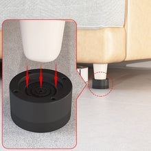 Load image into Gallery viewer, Washing Machine Base Non-Slip Heightening Fixed Shock-Absorbing Foot Pads, Black 3.5cm, Black 6cm, Black 8.5cm