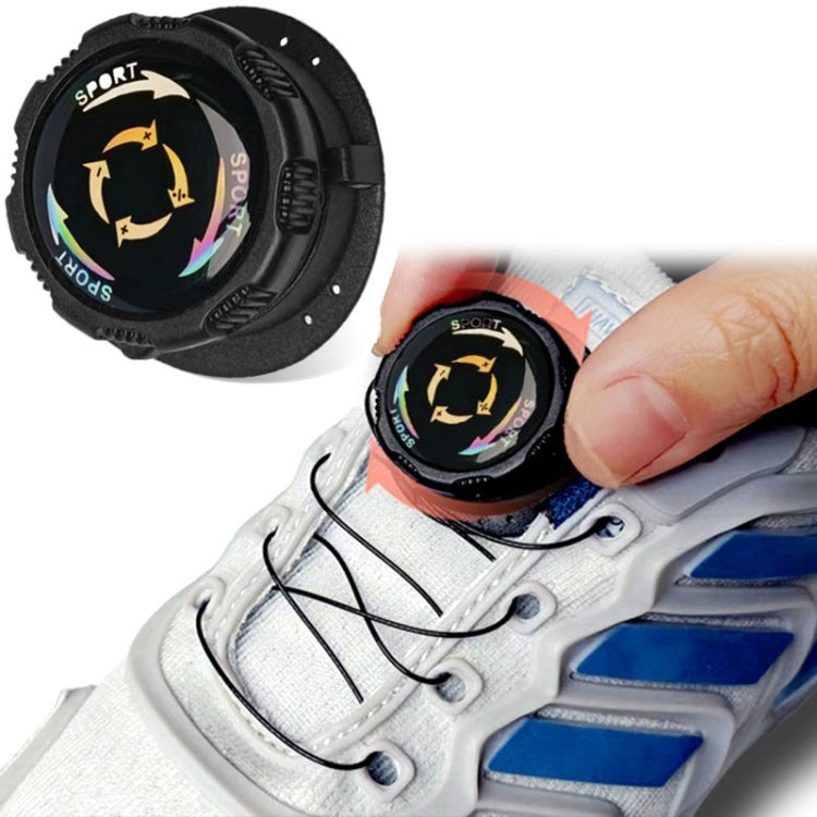 Swivel No-Tie Shoe Buckle Outdoor Sports Shoe Lace Accessories Anti-fall Wire Buckle