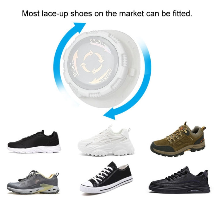 Swivel No-Tie Shoe Buckle Outdoor Sports Shoe Lace Accessories Anti-fall Wire Buckle