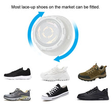 Load image into Gallery viewer, Swivel No-Tie Shoe Buckle Outdoor Sports Shoe Lace Accessories Anti-fall Wire Buckle