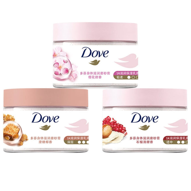 Dove Body Scrub Gentle Moisturizing Cleansing Exfoliating Body Polish