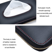 Load image into Gallery viewer, Car Sun Visor Skylight Hanging Tissue Box, H055 Black, H053 Beige, H052 Gray, H051 Brown