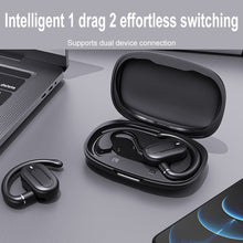 Load image into Gallery viewer, Hanger Type Stereo Outside Sound Bluetooth Earphones With Charging Bin