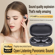 Load image into Gallery viewer, Hanger Type Stereo Outside Sound Bluetooth Earphones With Charging Bin