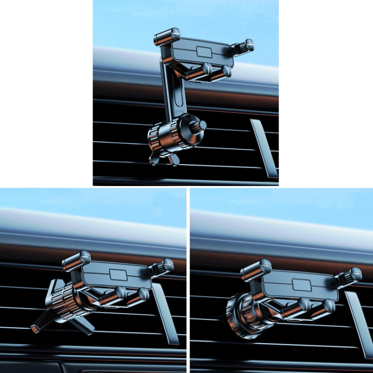 Car Mobile Phone Holder Navigation Air Outlet Support Fixed Bracket, Extension Pole, Triangular Hook, Metal Hook