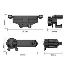 Load image into Gallery viewer, Car Mobile Phone Holder Navigation Air Outlet Support Fixed Bracket, Extension Pole, Triangular Hook, Metal Hook
