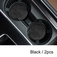 Load image into Gallery viewer, 2pcs/ Set Car Suede Anti-Slip Water Coaster Car Interior Decoration