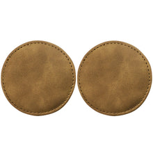 Load image into Gallery viewer, 2pcs/ Set Car Suede Anti-Slip Water Coaster Car Interior Decoration