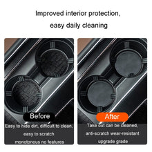 Load image into Gallery viewer, 2pcs/ Set Car Suede Anti-Slip Water Coaster Car Interior Decoration