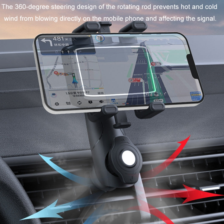 Car Multifunctional 360-degree Rotating Mobile Phone Holder